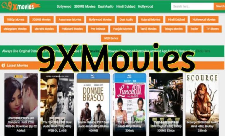 9XMovies Best Movie Download Site